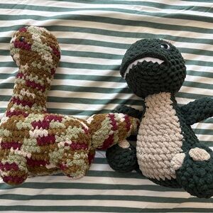 Crochet Dinosaur Plush Toys